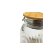 پارچ پیرکس درب بامبو کد 1174 - Image 2