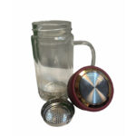 لیوان دوجداره پیرکس دمنوش کد 1229 - Image 2