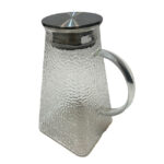 پارچ پیرکس درب استیل مدل سنگی - Image 3