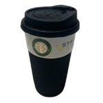 ماگ درب دار سیلیکونی استارباکس - Image 3