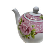 قوری سرامیکی طرح دار کد 4562 - Image 3