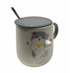 ماگ سرامیکی طرح گربه برجسته - Image 2