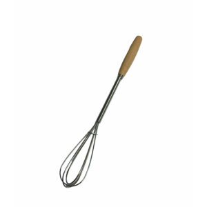 Small hand mixer with wooden handle