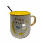 ماگ سرامیکی طرح گربه برجسته - Image 11