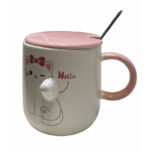 ماگ سرامیکی طرح گربه برجسته - Image 12