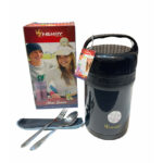 فلاسک و ظرف غذا هنری به همراه کیف - Image 4