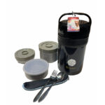 فلاسک و ظرف غذا هنری به همراه کیف - Image 5