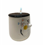 ماگ سرامیکی طرح گربه برجسته - Image 5