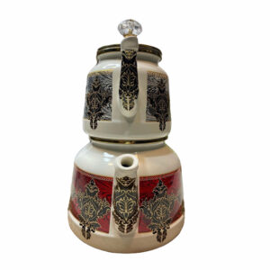 Turkish patterned kettle and teapot code 1239