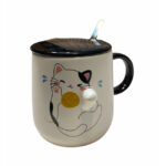 ماگ سرامیکی طرح گربه برجسته - Image 8