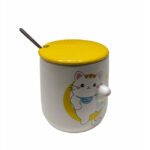 ماگ سرامیکی طرح گربه برجسته - Image 9