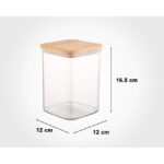 بانکه سارینا چهارگوش درب چوبی متوسط لیمون - Image 2