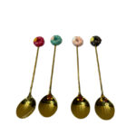 قاشق و چنگال دسر طرح دونات - Image 4