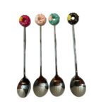 قاشق و چنگال دسر طرح دونات - Image 8