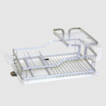 جاظرفی دو طبقه آلومینیوم یونیک کد 2650 - Image 2