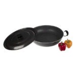 تابه دو دسته عروس مدل سربی چکشی - Image 2