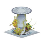 کف شور آرکو مدل ضد بو و سوسک