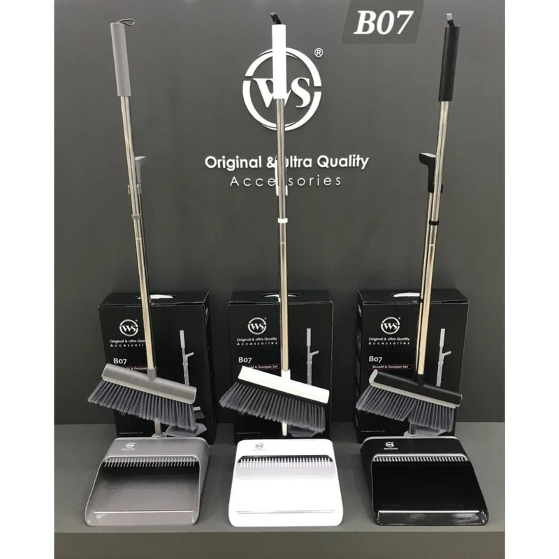 جارو خاک انداز استیل ws-b07