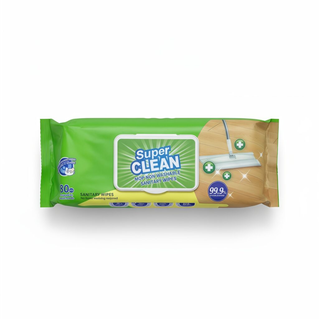 دستمال مرطوب super clean