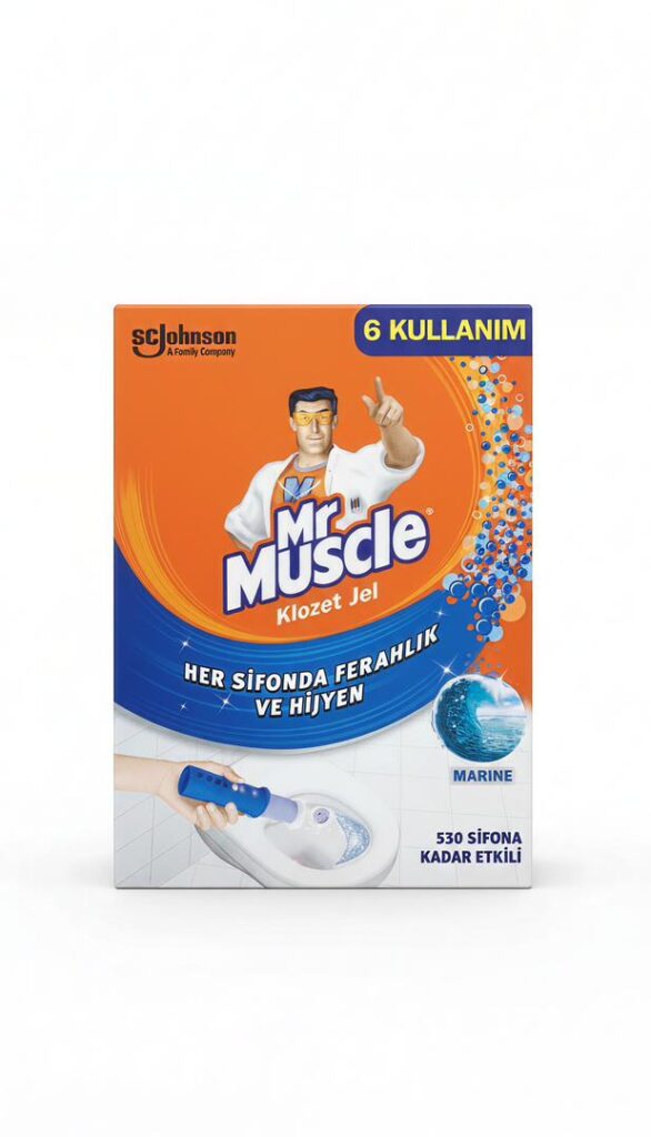 ژل جرم گیر و خوشبو کننده توالت فرنگی مستر ماسل